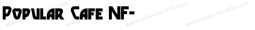 Popular Cafe NF字体转换
